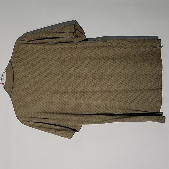 Men's David Taylor Collection Golf Polo, Dark Khaki Shirt, Size Large - Picture 6 of 7